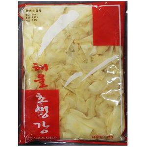 백초생강 삼도 1.4Kg X10개 일식 전문 절임 반찬 업소 백초