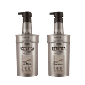 에스테티카 릴렉스 헤어 마스크 1000ml+1000ml 손상모 트리트먼트 헤어팩