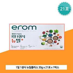 이롬 황성주 1일 1생식 뉴밀플러스 30g x 21포 x 1박스(총 21포) 식사대용 선식_WYL