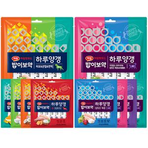 [본사] 하림펫푸드 밥이보약 하루양갱 강아지간식/고양이간식  모음