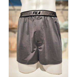 갤러리아 FILA 언더웨어 남성 투톤 자가드 트렁크 FI4TKE2603M BLK
