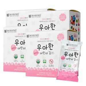 서울대밥스누 우아한 오가닉 어린이 김, 무조미