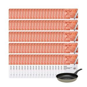 AHC 순면 마스크팩 퍼밍 100매 + 키친아트 후라이팬 26cm /추석선물
