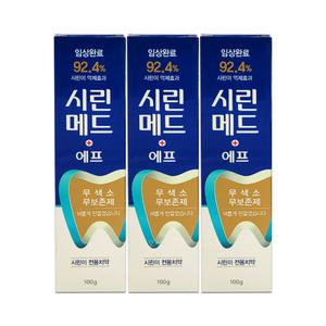 부광약품 시린메드 에프 치약 100g 3개