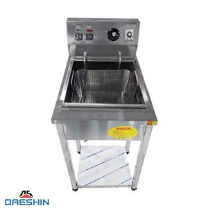 대신 업소용전기튀김기 DS-100DQ 동큐 1구 온도 조절 핫도그 가게 기름 기계
