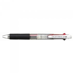 제트스트림 3색 볼펜 0.7mm 투명