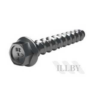 일비 코브라앙카 콘크리트 8X3인치15개 스크류볼트 콘크리트못박기 앙카볼트
