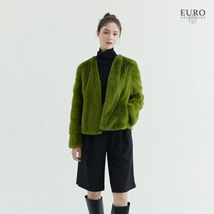 24FW 유로컬렉션 마랑라인 비비 밍크 V라인 자켓