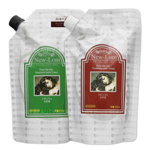 뉴롬 퓨어나 헤어 트리트먼트 칼라 헤나먹물 1제500ml 2제500ml 한세트