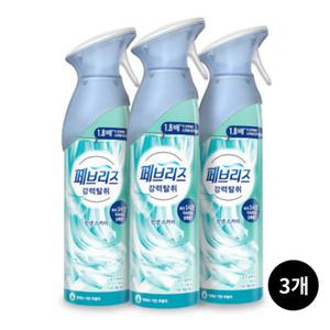 페브리즈 공기탈취제 에어 린넨 스카이 165g 3개