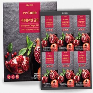 석류 에너지 젤리 스틱 선물세트 탱글 탱글 콜라겐 석류 젤리