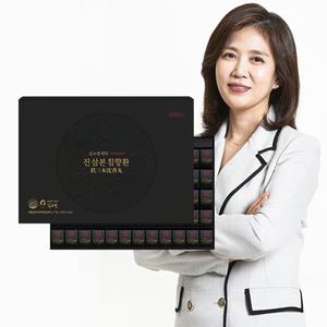 [침향최대]김소형 진삼본 침향환 60환+쇼핑백
