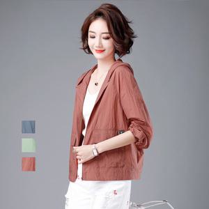 여성 바람막이 점퍼 아노락 후드집업 봄 여름 가을 에어컨자켓