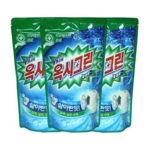 옥시크린 표백제 세탁세제 1kg 교체용 3개 세탁보조제