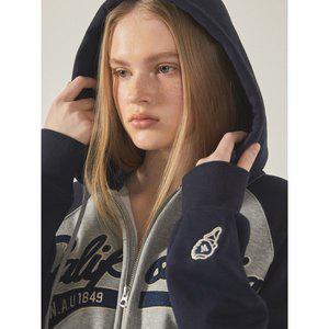 [후아유](대전신세계)Signature Patch Hood Zip-up(Colorblock)WHMZF1131U