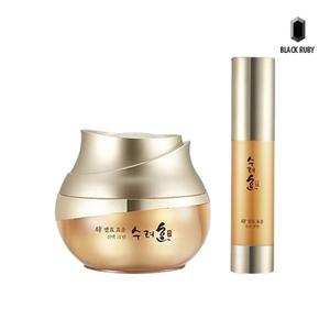수려한 발효 효윤 진액 크림 50ml + 앰플 20ml