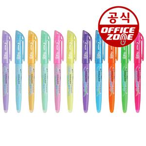 파이롯트 프릭션 형광펜 SFL-10SL 1자루 지워지는 형광펜