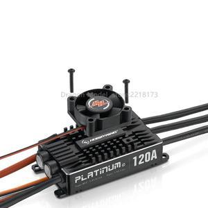 무선 헬기 프로 V4 120A 3-6S Lipo BEC 빈 금형 브러시리스 ESC RC 드론 항공기