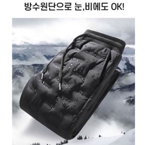 [spo] 초경량 통기성우수 방수방한바지 빅빅사이즈 오토바이 배달라이더 방한패딩 작업복바지 M부터 5XL