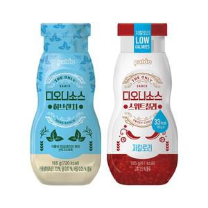 디오니소스 허브랜치 165g 1개 + 스위트칠리 185g 1개