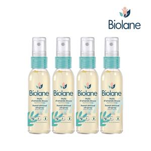 비올란 스위트아몬드 오일 스프레이 75ml x4개