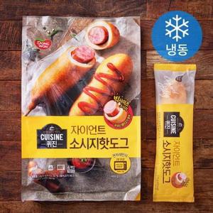 퀴진 동원 자이언트 소시지 핫도그 (냉동), 440g, 1개 one option