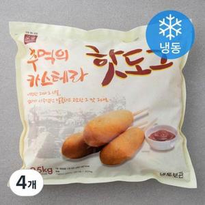 오뗄 추억의 카스테라 핫도그 (냉동), 1.25kg, 4개 one option