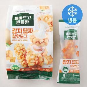 올바르고 반듯한 감자 모짜 찰핫도그 6개입 (냉동), 540g, 1개 one option