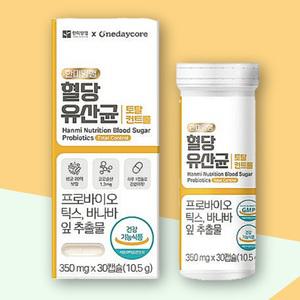 원데이코어 당케어 혈당유산균 30캡슐