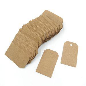 크래프트 무지 종이 라벨 100개입 택 가격택 선물