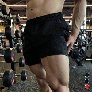 [리빌모아]남자 트레이닝 헬스 운동 허리밴딩 3부 반바지 SD-PTH-SLM0286