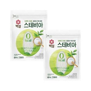 백설 스테비아 설탕 1kg x2개