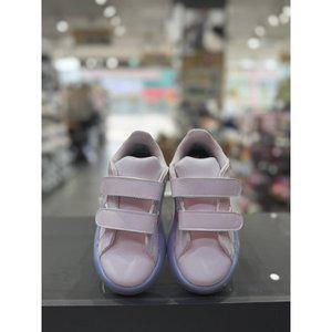 [여주점][아디다스]아디다스 키즈용 스니커즈 그랜드 코트 2.0 컴포트 JI0981 화이트/핑크
