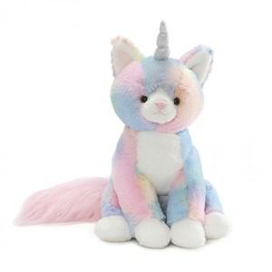 GUND 무지개빛 유니콘 고양이 32cm G6052135
