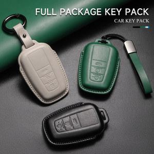 차키케이스 자동차 원격 키 케이스 커버 쉘 도요타 코롤라 프리우스 캠리 CHR C HR RAV4 알티스 랜드 크루저 프라도 키리스