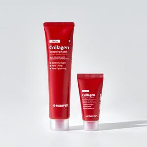 메디필 레드 락토 콜라겐 랩핑 마스크 70ml +15ml 물광 모공 콜라겐팩
