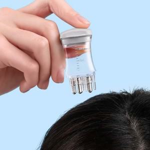 휴대용 미니 플라스틱 두피 어플리케이터, 체중계 헤어 마사지기, 세럼 오일 적용, 10ml