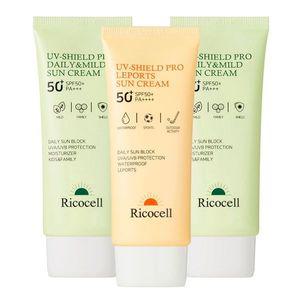 [NS홈쇼핑]리코셀 저자극 대용량 썬크림 3개 70ml / 레포츠 워터프루프 톤업 / 마일드 온가..[35128609]
