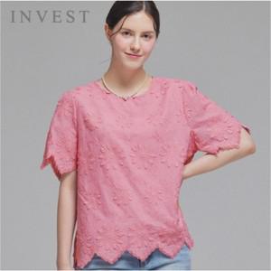 [인베스트] 플라워 디테일 블라우스_IN5M1BL5131
