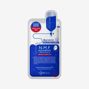 메디힐 Mediheal메디힐N.M.F 아쿠아링 앰풀 마스크 EX 27ml10장 N.M.F. Aquaring Ampoule Mask 27ml10P
