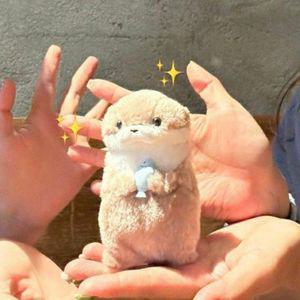 굿즈 아기 수달 키링 해달 커플 어뮤즈 펜던트 우정 미니 백참 핸드폰 열쇠