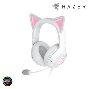 레이저코리아 Kraken Kitty V2 White 크라켄 키티 V2 화이트 게이밍 헤드셋