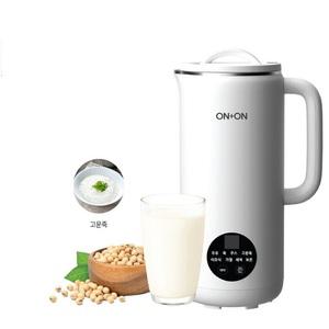 ON+ON 등산 아침 호박죽 간편죽제조기 두유 제조기 이유식 믹서-분쇄 예약 보온 간편세척-N1