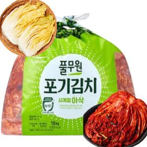 Kimchi 풀무원 4계절 아삭 포기김치 10kg 엄마손맛