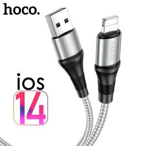 HoCo 아이폰 12 11 프로 맥스 Xr X Xs 8 7 6 플러스 아이패드 미니 2A 고속 충전 케이블 코드 휴대폰 데이