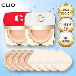 클리오 올뉴마그넷 팩트 본품 레드 1개 +본품 화이트 개+리필4개