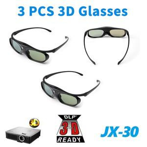 DLP 링크용 액티브 셔터 3D 안경, Optama, Acer, BenQ, ViewSonic, XGIMI 프로젝터와 호환 가능한 96-144HZ