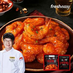 여경래셰프의 칠리새우 세트 중화새우 200G 7팩 + 칠리소스 200G 7팩)