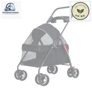 Pet Strollers Small Medium Dog Cat 4 Wheeler Jogger Carriages for Puppy