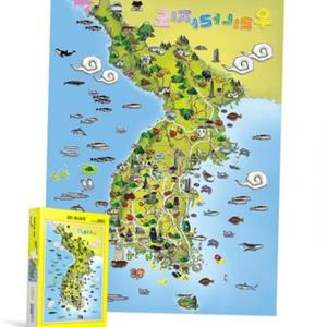 퍼즐500 직소퍼즐 - 우리나라 지도